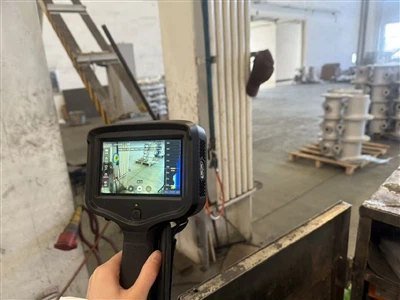 KMV1 Acoustic Camera Completes Mold Sealing Test And Locates Leak Points, Imp...